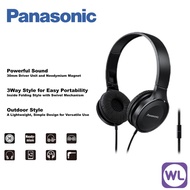 Panasonic Stereo Headphones RP-HF100 BLACK WAH LEE STORE