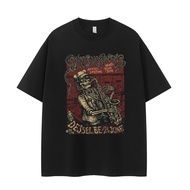 100% Cotton  Guns N’ Roses Band T-shirt Punk T Shirt Guns N' Roses World Tour Rock Band T Shirt