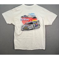 100% Cotton Retro Mercedes CLK DTM Racing White Graphic T-Shirt