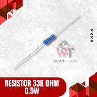 33K Ohm 0.5W Resistor – For DIY Project Module & PCB