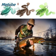 METUBE 5.2g/6cm Rubber Frog Portable Artificial Hot Bass Bait