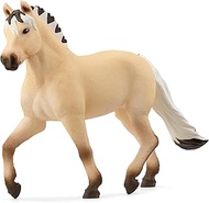 schleich Horse Club 13980 Fjord Horse Mare, from 5 Years, 4 x 14 x 10 cm, Cream