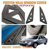 2Pc Car Mirror Waja Window Cover Triangle Glass Door Visor Sun Shade Protector Accessories Tingkap