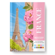 [PDF] France Mystery Coloring Book (Digital Download) | Cute Color by Number PDF for iPad & Print