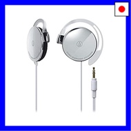 Audio-Technica ATH-EQ300M SV Ear Fit Headphones, Ear Hook, Silver