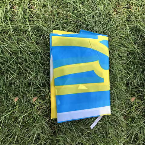 TIKI FLAG Ukrainian presidential flag 90*150cm 3x5fts polyester The Ukraine banner Home Decoration U