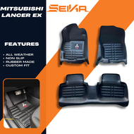 Mitsubishi Lancer EX car mat 5D Diamond Deep Dish Mitsubishi Car Accessories Mitsubishi Lancer EX Ca