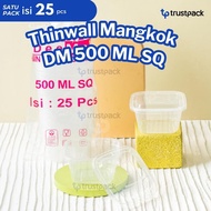 Thinwall DM Square 500ML isi 50 pcs murah