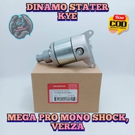 DINAMO STATER STARTER HONDA MEGA PRO MONO SHOCK VERZA KYE KUALITAS ORIGINAL ORI ASLI TIDAK BOROS AKI