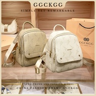 【GGCKGG】Branded Premium School Backpack Women Travel Waterproof Versatile Bag Woman Large Beg Wanita