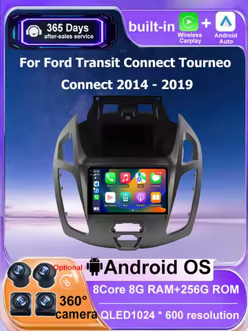 7'' For Ford Transit Connect Tourneo Connect 2014 2015 - 2019 Android 16 Auto Car Radio Multimedia P