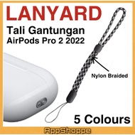 GANTUNGAN AirPods Pro 2 2022 NYLON BRAIDED LANYARD NYLON LANYARD