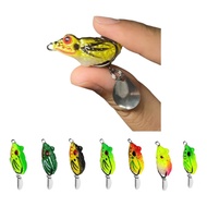 Rubber Frog Bait Size 3.5 Cm. Weight 5 Grams Soft Good Action Available In 7 Colors Suitable For Fis