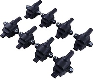 Set of 8 Ignition Coil Pack UF893 LC3Z12029A Compatible with Ford E350 E450 F250 F350 F450 F53 F550 