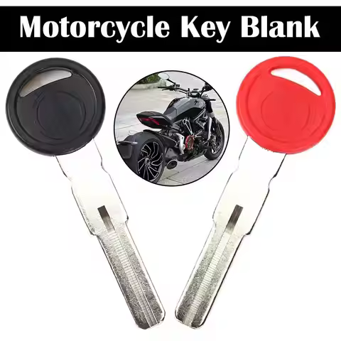 Motorcycle Key Blank For Ducati 696 796 996 Monster 1100 Blank Key Motorcycle Replace Uncut Chip Key