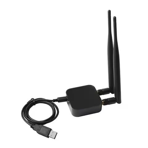 RT3572L Chipset2.4G/ 5G Wireless Network Card Wifi Receiver Transmitter With 2 Antenna For Windows/8
