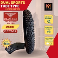 R21/18 D566/567 DUAL SPORTS MOTORCYCLE TIRE FOR CRF150 CRF150L XR200 KLX140 KMX125 WR155 DT125- DIAM