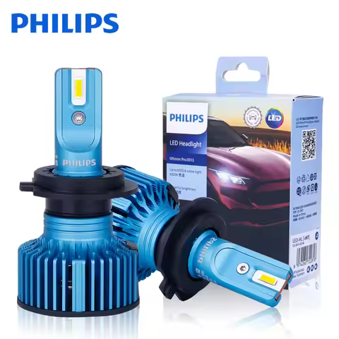 Philips Ultinon Pro3013 Car LED H4 H7 H11 HB3 HB4 LED Headlight 9005 9006 Auto 6000K Bright White Or