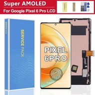 6.7'' AMOLED For Google Pixel 6 Pro GLUOG G8VOU LCD Display Touch Screen Digitizer Assembly Replacem