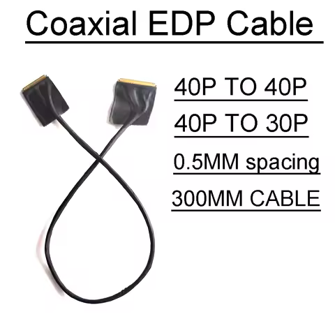 40P-40P 40pin to 30pin coaxial EDP screen cable 4K 1080P 2k LCD screen wire 4lane 2lanes for Type-c 