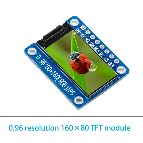 1Pcs High Quality 0.96 Inch IPS Display OLED Module For 80*160 65K Colorful RGB TFT LCD Board ST7735
