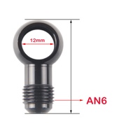 [ReadyStock]Aluminum banjo adaptor Bolt AN3 AN4 AN6 AN8 AN10 an to 12mm 14mm 16mm 18mm brake fitting