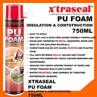 X'traseal PU Foam Insulation & Construction Foam (750ml)/ pu foam silicon pu foam sealant gaps hole 