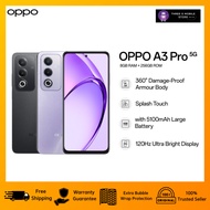 OPPO A3 Pro 5G | 6/8GB RAM + 128/256GB ROM | 360° Damage-Proof Armour Body | 5100mAh Battery | ORIGI