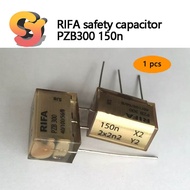 1pcs RIFA Safety Capacitor PZB300 150n X2 2x2n2/3n3/4n7Y2 Metalized Paper Film Capacitor