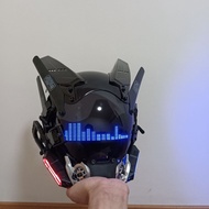Cyberpunk mask trend cos accessories personalized dark full Cyberpunk mask Trendy cos accessories Un
