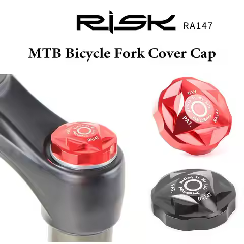 MTB Bicycle Fork Cover Cap, Aluminum Alloy, Air Fork Nozzle Cover, Shock Absorption, Front Fork Shou