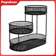 Fruit Basket for Kitchen Multi Tier Storage Storage Bin Multi Tier Fruit Bowl Wire Basket Organizer 