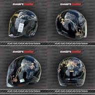 SHOEI HELMET JSTREAM AMO HITAM PREMIUM