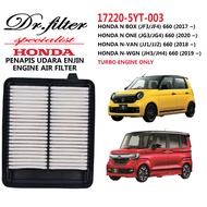 HONDA ENGINE AIR FILTER N-BOX JF3/JF4 660, N-ONE JG3/JG4 660, N-VAN JJ1/JJ2 660, N-WGN JH3/JH4 660 T