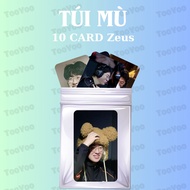 Blind bag includes 10 Zeus esport cards HLE Hanwha life esport with rounded corners, not identical T