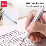 【COMBO 5/3】Gel Pen Liquid Ballpoint Pen Deli A057B Genuine Black Blue Red Ink Gel Ink Pen Nib 0.5mm-