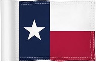 COGOLFING Texas State Golf Flag 6x8 Inch – Double Sided 420D Nylon Mini Putting Green Flags, Fits 3f