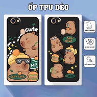 Oppo F5 / F5 Youth / F7 / F7 Youth case with cute capy bara print