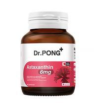 Dr.PONG Astaxanthin 6 mg AstaREAL ดอกเตอร์พงศ์ เนเชอรัล แอสตาแซนธิน 6 มก