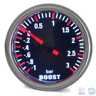 3.0 BAR 2"52MM Mechanical Turbo Boost Car Gauge Meter Auto White LED Universal