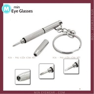Mini screwdriver cum key chain (turn glass, clock, phone...) Min Eyeglasses