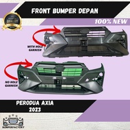 Front Bumper Depan Perodua Axia 2023 New Model Material PP Original New High Quality