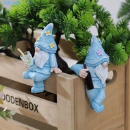 LEOTA Easter Garden Gnome, Rustic Style Resin Material Resin Figurine, Indoor Use Little dwarf 3-Pie