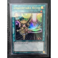 Unacceptable Result Card
