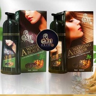 SIN HAIR SHAMPOO + SERUM RAMBUT SIN HAIR PAKET PENGHITAM RAMBUT JAPAN