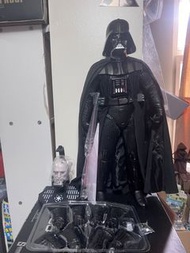 爆皮 Hottoys QS013 黑武士 Star Wars Darth Vader  1/4 figure 無盒 地台