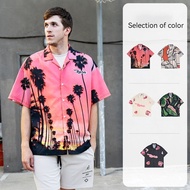 Rigorer Men's sports shirt Austin Reaves S-6XL Summer Printed Fold-down collar Short Sleves Shirts