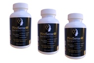 MindSense1 Premium Nootropic Brain Supplement,270 Count,for Men & Women,Caffeine Free, Brain Fog & M