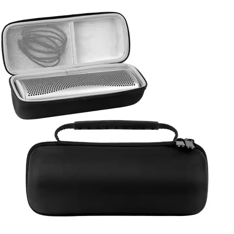 For KEF MUO2 Travel Carrying Case EVA Hard Shell Speaker Storage Bag Shockproof Protective Pouch wit