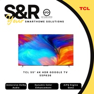 TCL 55" 4K HDR Google TV Black (O) 55P636